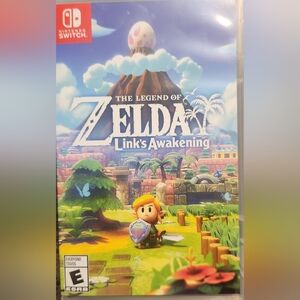 Nintendo Link's Awakening - Blue & Green Cover Artwork